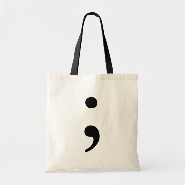 Bolsa Tote Semicolon (Frente)
