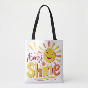 Bolsa Tote Sempre brilhar