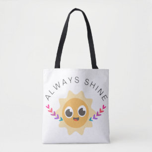 Bolsa Tote Sempre brilhar