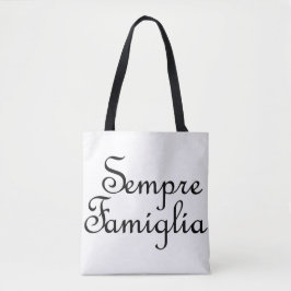 Bolsa Tote Sempre Famiglia - Italiano - Família Sempre