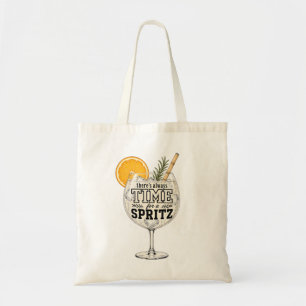 Bolsa Tote Sempre há tempo para um Spritz
