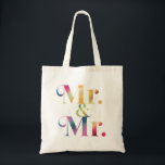 Bolsa Tote Senhor & Senhor Festa de Despedida de Solteiro Cas<br><div class="desc">Senhor & Senhor Festa de Despedida de Solteiro Casamento Gay</div>