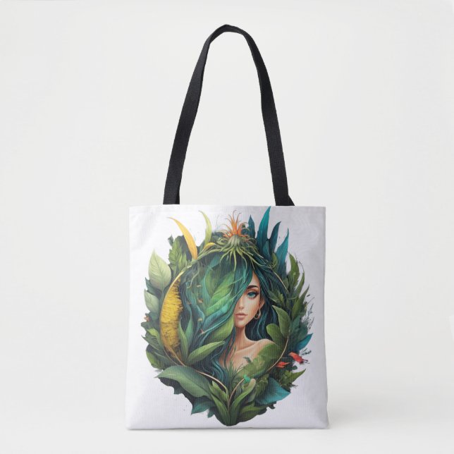 Bolsa Tote senhora da floresta (Frente)