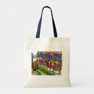 Bolsa Tote Senhora da tulipa