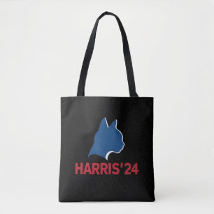 Bolsa Tote Senhora de Gato Sem Filhos Engraçada para Citação