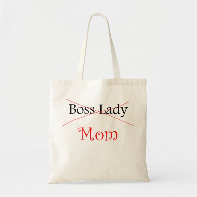 Bolsa Tote Senhora Mamã do chefe (Frente)