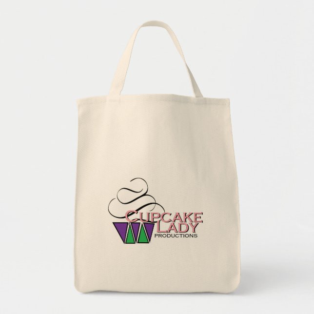 Bolsa Tote Senhora Produção do cupcake (Frente)