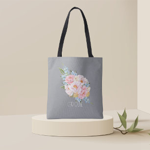 Bolsa Tote Senhoras Elegant Floral Boho Cute
