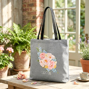 Bolsa Tote Senhoras Floral Boho Elegante Fofo