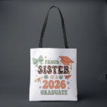 Bolsa Tote Senior 2026 Proud Sister of A 2026 Graduate Family<br><div class="desc">Senior 2026 Proud Sister of A 2026 Graduate Family Coquette</div>
