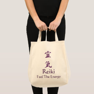 Bolsa Tote Sensação de Reiki a energia