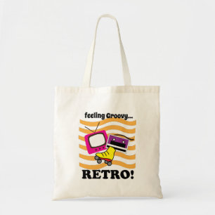 Bolsa Tote Sensação Retro Groovy Retro