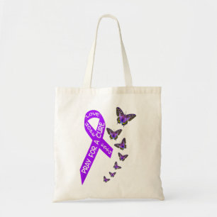 Bolsa Tote Sensibilização do câncer de pâncreas Mulheres borb
