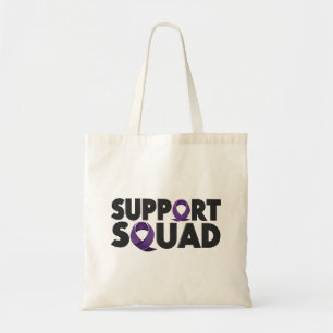 Bolsa Tote Sensibilização do Cancer Testicular do Esquadrão d