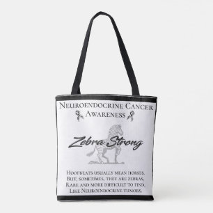 Bolsa Tote Sensibilização dos Canceres neuroendócrinos Zeb