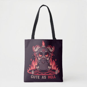 Bolsa Tote Sentindo-se bonito como o inferno