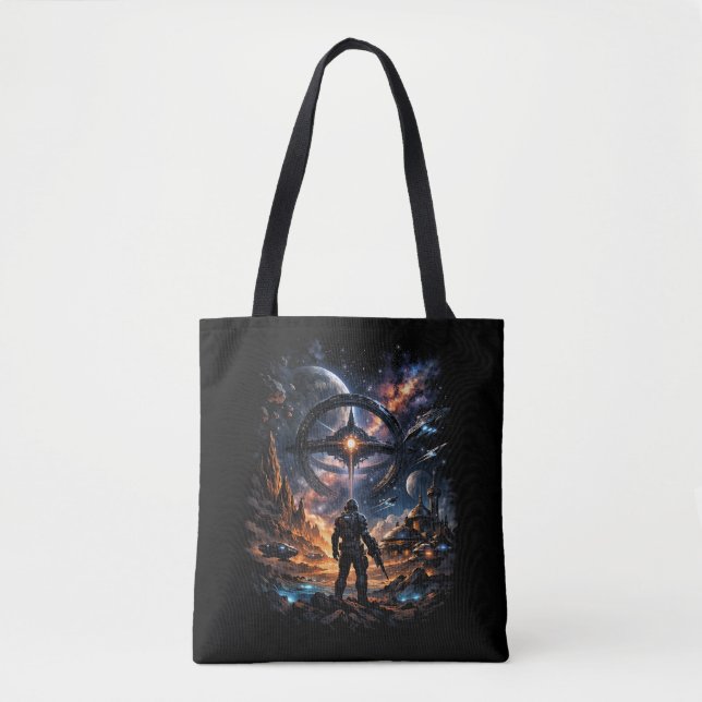 Bolsa Tote Sentinel of the Star Gate (Frente)
