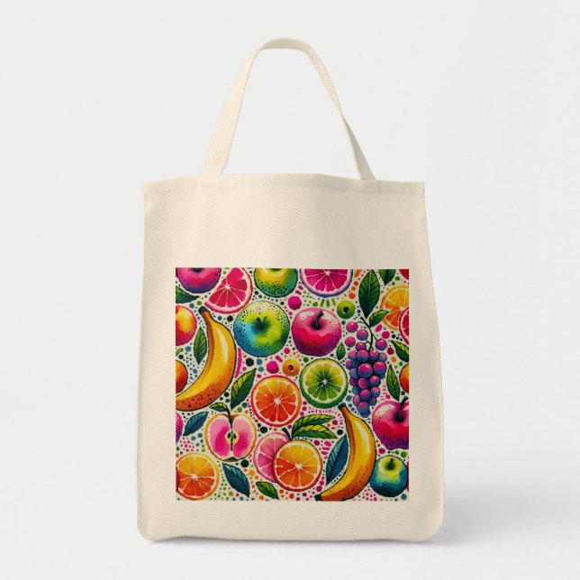 Bolsa Tote Separador de Frutas (Frente)
