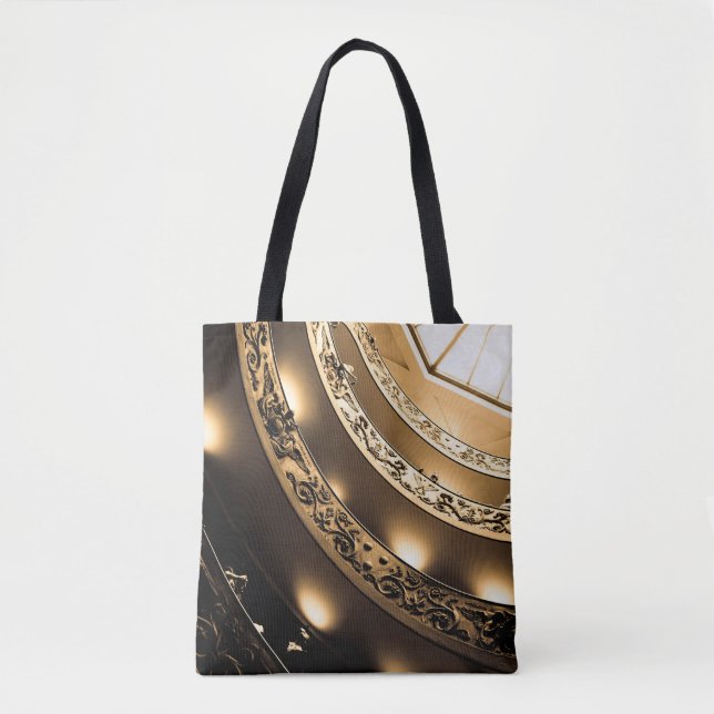 Bolsa Tote Sepia Architecture (Frente)