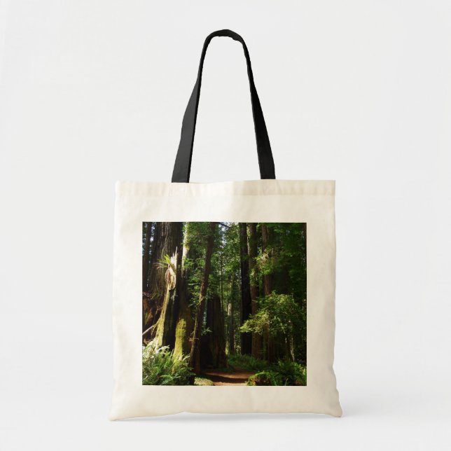 Bolsa Tote Sequoias e Fernos no Parque Nacional de Redwood (Frente)