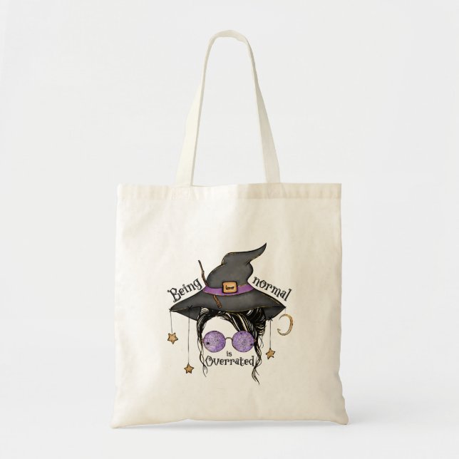 Bolsa Tote Ser Normal É Sobrevalorizado (Frente)