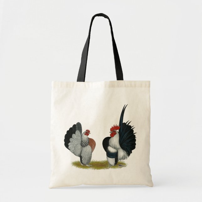 Bolsa Tote Serama Bantams (Frente)