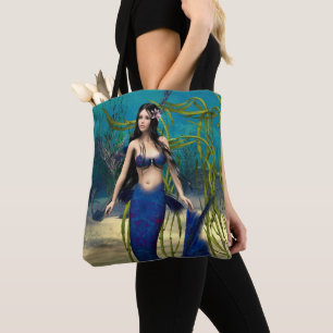 Bolsa Tote Sereia Azul