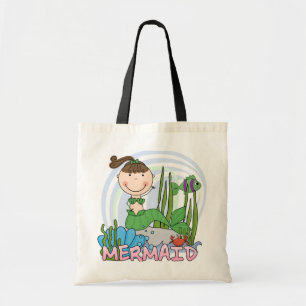 Bolsa Tote Sereia - camiseta e presente triguenhos da cauda
