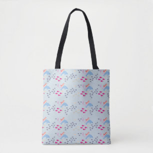 Bolsa Tote Sereia E Golfinho