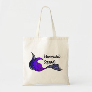 Bolsa Tote Sereia Esquadrão de Sereia Tambores de cauda de S