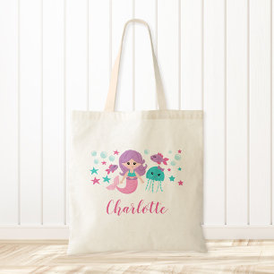Bolsa Tote Sereia Gira Personalizada