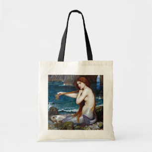 Bolsa Tote Sereia, John William Waterhouse