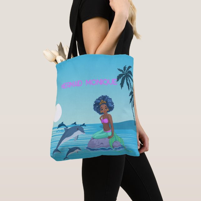 Bolsa Tote Sereia Personalizada (Close Up)