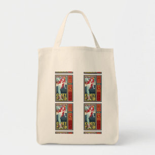 Bolsa Tote sereia redheaded do Coney Island