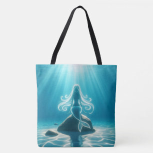 Bolsa Tote Sereia submarina sunlixada