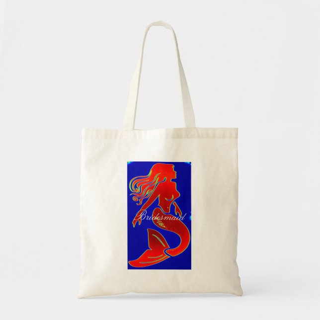 Bolsa Tote sereia vermelha-das-damas (Frente)