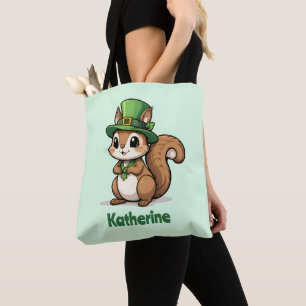 Bolsa Tote Serelepe Fofo Personalizado do Dia de São Patrício