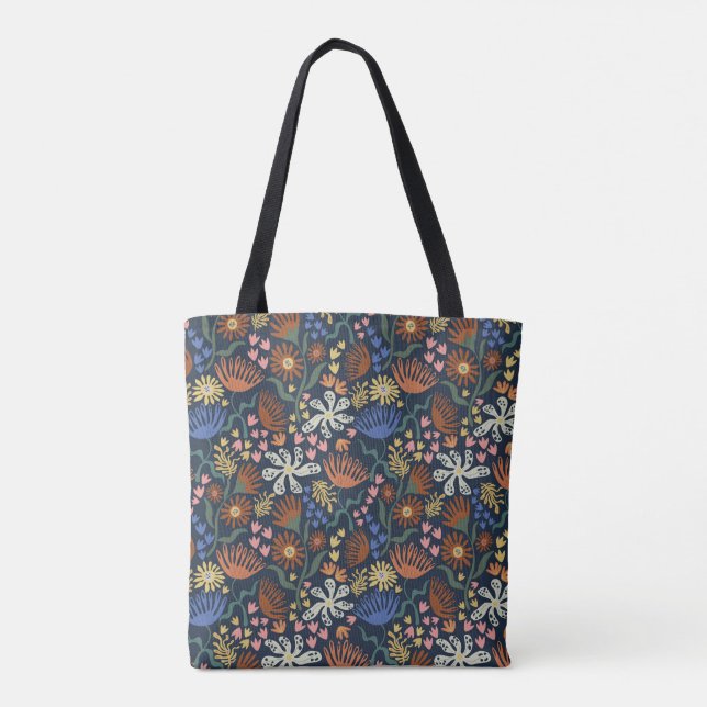 Bolsa Tote Série Boho Botânico #2 (Verso)