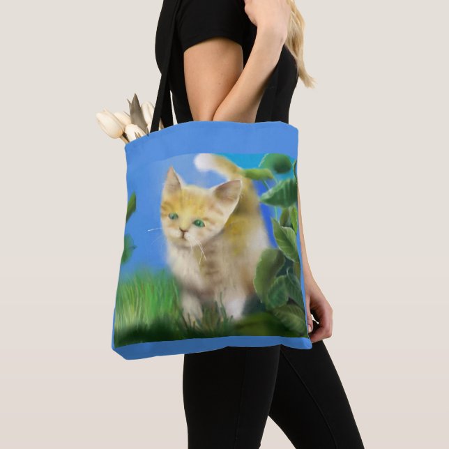 Bolsa Tote Série de cura de gato (Close Up)