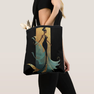 BOLSA TOTE SÉRIE MERMAID NOIR #1