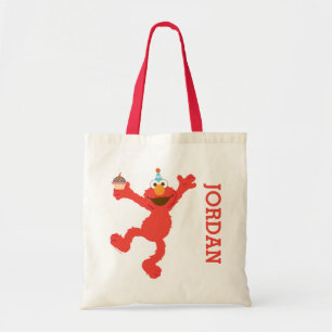 Bolsa Tote Sesame Street   Elmo - Bolo de Aniversário e Confe