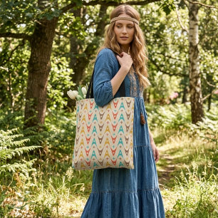 Bolsa Tote Sessenta e poucos sacos de compras coloridos