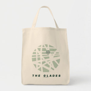 Bolsa Tote Seta o mapa da cidade dos Glades