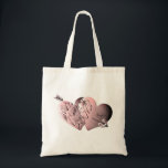 Bolsa Tote &Setas cor-de-rosa "Tenham um Feliz dia de os namo<br><div class="desc">Eu queria dizer de forma artística "Tenham um feliz dia de os namorados" em produtos e eu pensei que esta mão escrita com cor rosa gradiente e cinza com meus corações e setas fizesse um design interessante nesses adoráveis bolsas Zazzle,  para um Namorados único e divertido!</div>