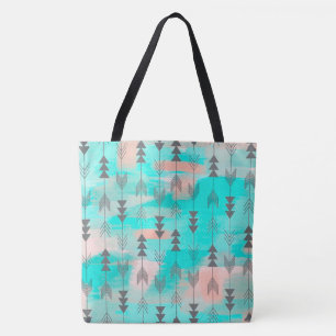 Bolsa Tote Setas e Aquarela