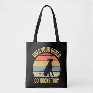 Bolsa Tote Seu Boxer Também Faz Truques?