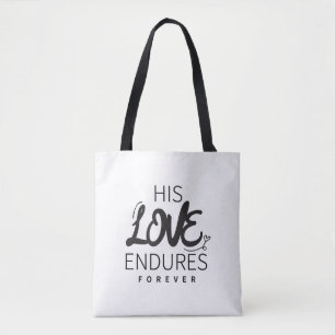 Bolsa Tote Seu Evangelho do Amor Gráficos Jesus Cristo Juro d