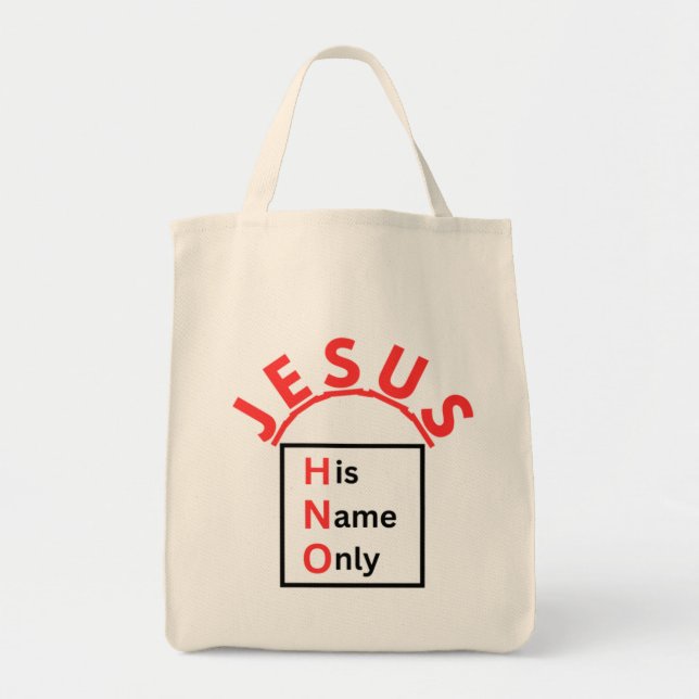 Bolsa Tote Seu nome apenas - Tote Bag (Frente)
