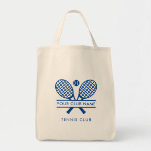 Bolsa Tote Seu Nome do Clube de Esportes Equipe de Tênis Swag