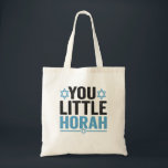 Bolsa Tote Seu Pequeno Horah Hanukkah Engraçado Judeu Dizendo<br><div class="desc">chanukah, menorah, hanukkah, dreidel, jedesejo, Chrismukkah, feriado, horah, natal, </div>